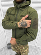 Осенняя тактическая куртка софтшел squat oliva M - изображение 2
