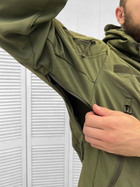 Осенняя тактическая куртка софтшел squat oliva M - изображение 7