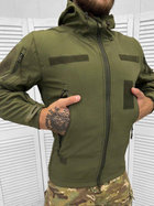 Осенняя тактическая куртка софтшел squat oliva 2XL - изображение 3