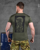 Тактична футболка потовідвідна Odin diva oliva XL - зображення 6