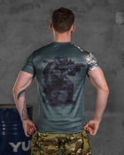 Тактическая потоотводящая футболка Punisher USA 2XL - изображение 6
