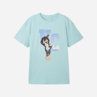 Підліткова футболка оверсайз для хлопчика Tom Tailor 1040275 176см Бірюзова (4067261861135) - зображення 1