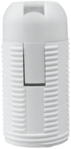 Патрон DPM E14 з різьбою та комірцем білий (BME1401W) - зображення 5