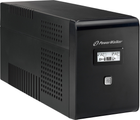 ДБЖ PowerWalker VI 1500 LCD 1500VA (900W) Black (10120019) - зображення 3