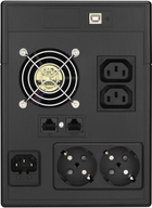 ДБЖ PowerWalker VI 1500 LCD 1500VA (900W) Black (10120019) - зображення 4