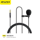 Микрофон петличный AWEI Lavalier Microphone MK1 |3M| black
