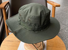 Тактическая Панама Мультикам тактическая шляпа, армійська камуфляжна Военная ВСУ Зеленая - изображение 8
