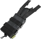 Жорсткий посилений тактичний підсумок Kiborg GU Single Mag Pouch Dark Multicam (k4057) - зображення 3