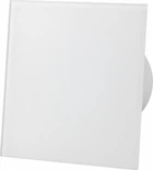 Вытяжной вентилятор c датчиком влажности и таймером AirRoxy dRim 100 HS glass white на подшипниках белый глянцевый