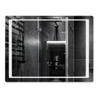 Дзеркало Kroner KRP Spiegel HR2 - 10070 з LED-підсвічуванням та антизапотіванням