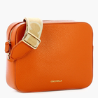 Torebka crossbody damska ze skóry naturalnej Coccinelle TEBE E5MN555M301R18 Jasnobrązowa (8059978521897) - obraz 2