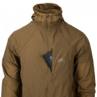 Куртка Helikon-Tex TRAMONTANE Wind Jacket - WindPack Nylon, Coyote XS (KU-TMT-NL-11) - изображение 7