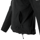 Куртка Helikon-Tex Alpha Hoodie - Grid Fleece, Black XL/Regular (BL-ALH-FG-01) - изображение 11