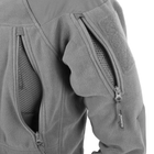 Куртка Helikon-Tex STRATUS - Heavy Fleece, Shadow grey XS/Regular (BL-STC-HF-35) - изображение 2