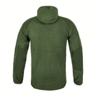 Куртка Helikon-Tex Alpha Hoodie - Grid Fleece, Olive green 3XL/Regular (BL-ALH-FG-02) - изображение 3