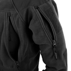Куртка Helikon-Tex STRATUS - Heavy Fleece, Black 2XL/Regular (BL-STC-HF-01) - изображение 3