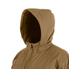 Куртка Helikon-Tex LEVEL 7 - Climashield apex 100g, Coyote S/Regular (KU-L70-NL-11) - изображение 5