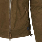 Куртка Helikon-Tex ALPHA Tactical - Grid Fleece, Coyote 2XL/Regular (BL-ALT-FG-11) - зображення 7