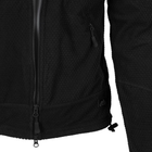 Куртка Helikon-Tex ALPHA Tactical - Grid Fleece, Black 3XL/Regular (BL-ALT-FG-01) - изображение 7