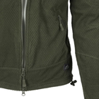 Куртка Helikon-Tex ALPHA Tactical - Grid Fleece, Olive Green XS/Regular (BL-ALT-FG-02) - зображення 7