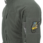 Куртка Helikon-Tex ALPHA Tactical - Grid Fleece, Foliage green S/Regular (BL-ALT-FG-21) - изображение 5