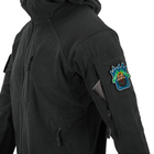 Куртка Helikon-Tex Alpha Hoodie - Grid Fleece, Black XS/Regular (BL-ALH-FG-01) - изображение 5
