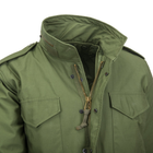 Куртка Helikon-Tex M65 - NyCo Sateen, Olive green XL/Long (KU-M65-NY-02) - зображення 6