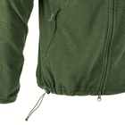 Куртка Helikon-Tex Alpha Hoodie - Grid Fleece, Olive green XL/Regular (BL-ALH-FG-02) - зображення 12