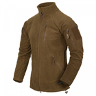 Куртка Helikon-Tex ALPHA Tactical - Grid Fleece, Coyote L/Regular (BL-ALT-FG-11) - изображение 1