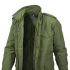 Куртка Helikon-Tex M65 - NyCo Sateen, Olive green M/Long (KU-M65-NY-02) - зображення 4