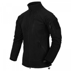 Куртка Helikon-Tex ALPHA Tactical - Grid Fleece, Black L/Regular (BL-ALT-FG-01) - изображение 1