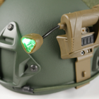 Ліхтарик на шолом із кріпленням MPLS CHARGE CR123A - зображення 7