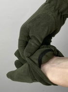 Перчатки ТТХ Fleece POLAR 240 оливковый (00-00013266) - изображение 3