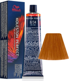 Стійка фарба для волосся Wella Koleston Perfect Me + Vibrant Reds 8 - 34 Light Blonde Copper Gold 60 мл (8005610649801) - зображення 1