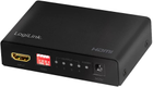 Przełącznik wideo LogiLink HD0038 HDMI 4K/60Hz HDCP 2.2 (4052792062366) - obraz 1