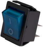 Przełącznik DPM klawiszowy podświetlany 2 tory 15 A niebieski (BMEP011) - obraz 2