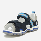 Дитячі шкіряні сандалії для хлопчика Bartek 16176-003 31 Темно-синій/Сірий (5903607651420) - зображення 3