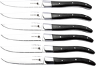 Набір ножів Berlinger Haus з чорною дерев'яною ручкою 6 шт (5999108419591) - зображення 1