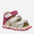 Дитячі шкіряні сандалії для дівчинки Bartek 11708-020 25 Рожеві (5903607811787) - зображення 2