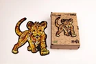 Дерев'яні пазли PuzzleOK Сімба 19*23,5 см, в дерев'яному пакуванні, 78 деталей