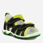 Дитячі шкіряні сандалії для хлопчика Bartek 16187-018 29 Чорний/Зелений (5904699020668) - зображення 2