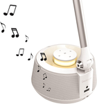 Lampka biurkowa LED z głośnikiem Bluetooth Lexibook BTL030 Lights and Sound Biała (3380743055633) - obraz 5