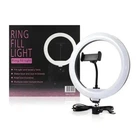 Кільцева світлодіодна лампа селфі 26см Ring Fill Light CXB-260 3 режими свічення Чорна