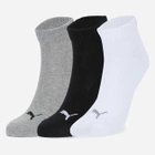 Набір жіночих шкарпеток 3 пари Puma Unisex Quarter Plain 3p 90697821 35-38 Чорний/Сірий/Білий (8718824385044) - зображення 1