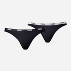 Набір жіночих бікіні 2 штуки Puma Women Bikini 2P Hang 90784703 L Чорний (8718824910895) - зображення 1