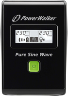 UPS PowerWalker VI 800 SW FR 800VA (480W) Black - obraz 2