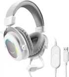 Наушники Fifine H6 RGB 7.1 White (H6W)