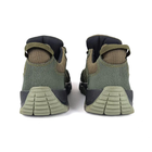 Тактичні шкіряні кросівки Oksy Tactical демісезонні трекінгові Olive розмір 46 - зображення 10
