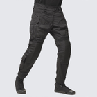 Тактичні штани UATAC Gen 5.4 Black з наколінниками XS - зображення 1