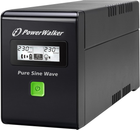 ДБЖ PowerWalker VI 800 SW/IEC 800VA (480W) Black (10120062) - зображення 1